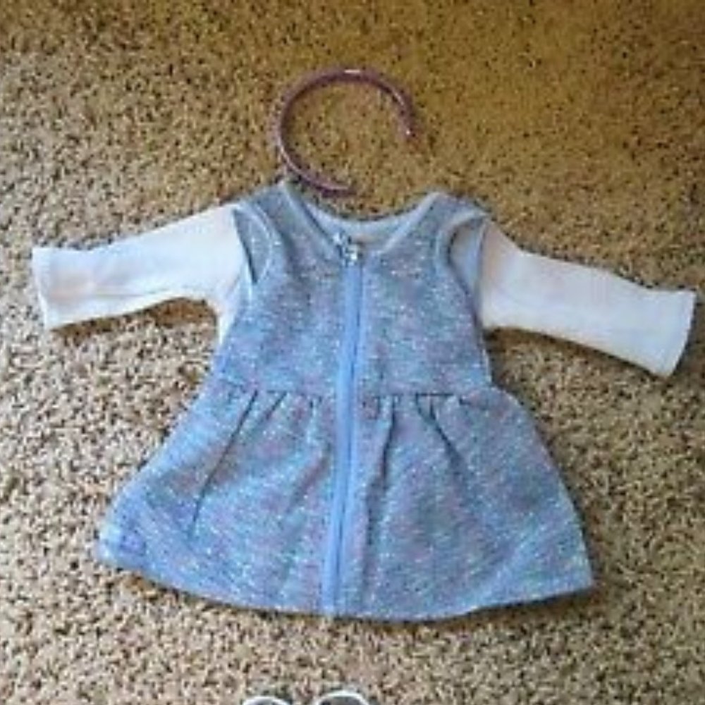 4/$20 - American Girl Purple Sparkle Outfit